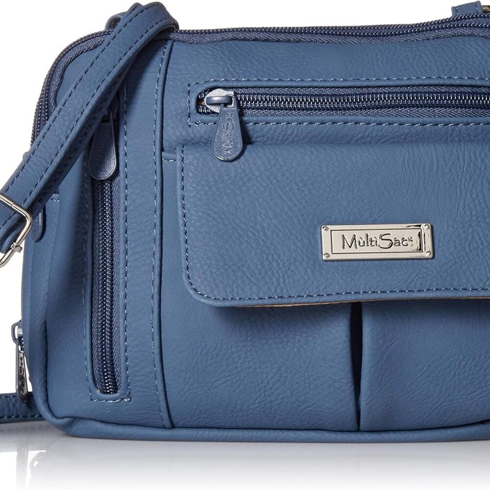 Zippy Triple Compartment Crossbody Bag